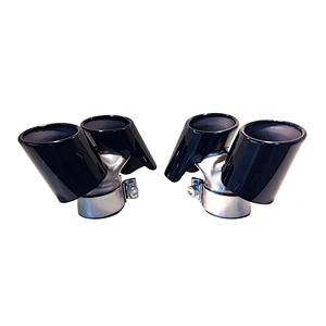High performance #304 Stainless steel muffler exhaust tip for porsche Mirror Polish Porsche 991