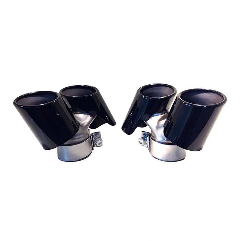 High performance #304 Stainless steel muffler exhaust tip for porsche Mirror Polish Porsche 991