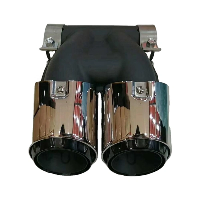 2020 New High performance universal double led exhaust tip for porsche 15 Cayman 718