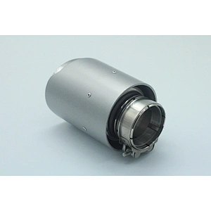 7023A 1 PCS Multi Size Car Exhaust Tips with Glossy Carbon Exhaust Muffler End Pipes