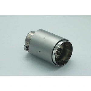 7023A 1 PCS Multi Size Car Exhaust Tips with Glossy Carbon Exhaust Muffler End Pipes