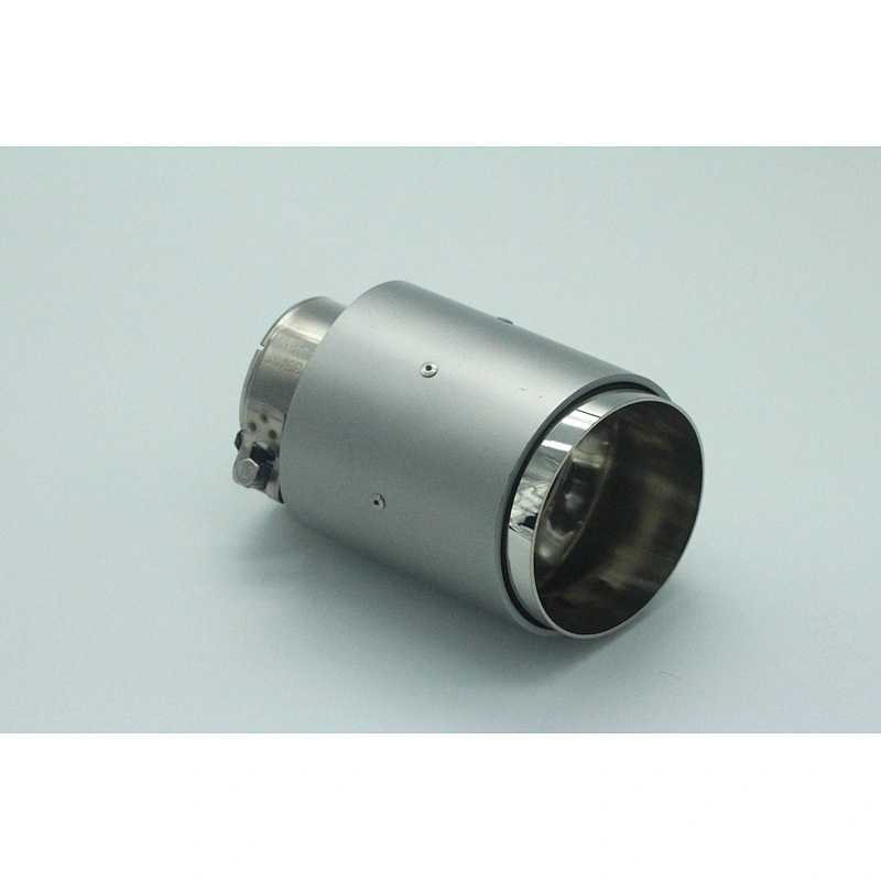 7023A 1 PCS Multi Size Car Exhaust Tips with Glossy Carbon Exhaust Muffler End Pipes