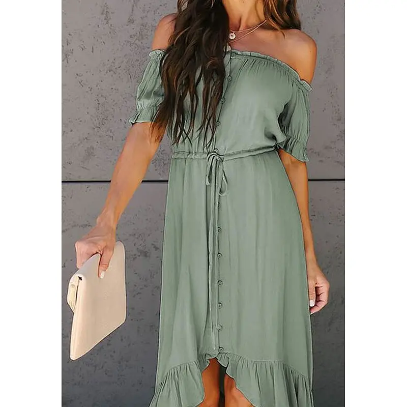 WOVEN DRESS