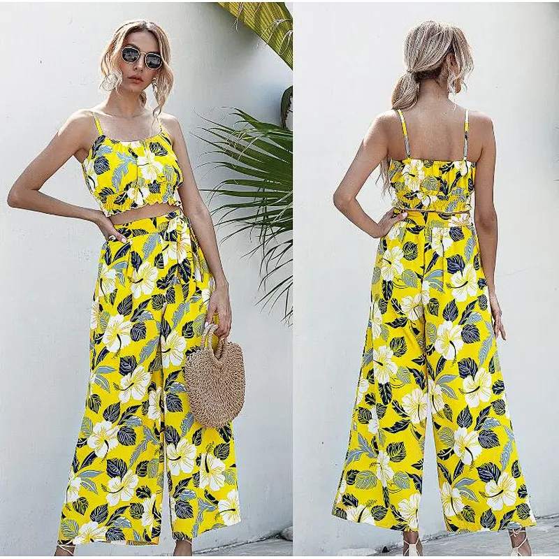 Woven pantsuit