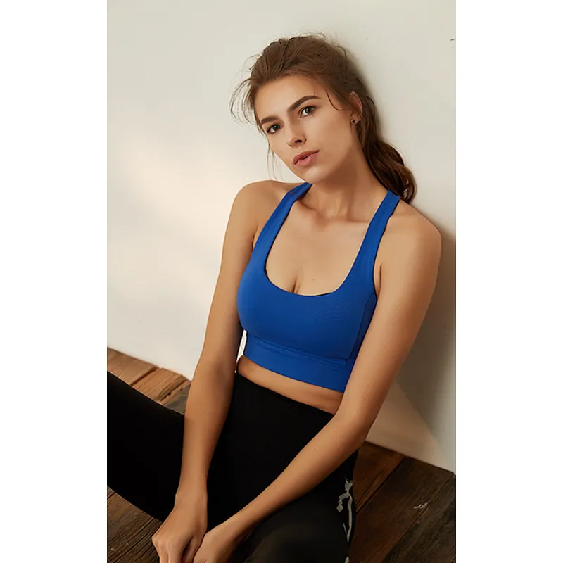 Ladies running yoga bra