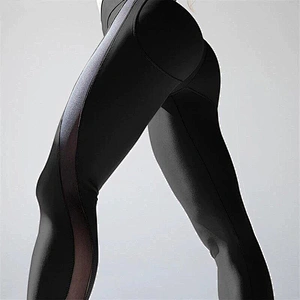 Ladies quick drying hip body shaper running yoga pants