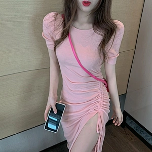 ladies drawstring dress skirt