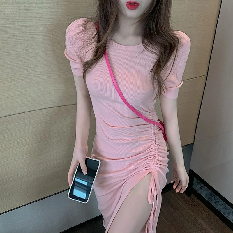 ladies drawstring dress skirt