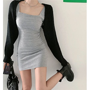 Ladies casual knit suit