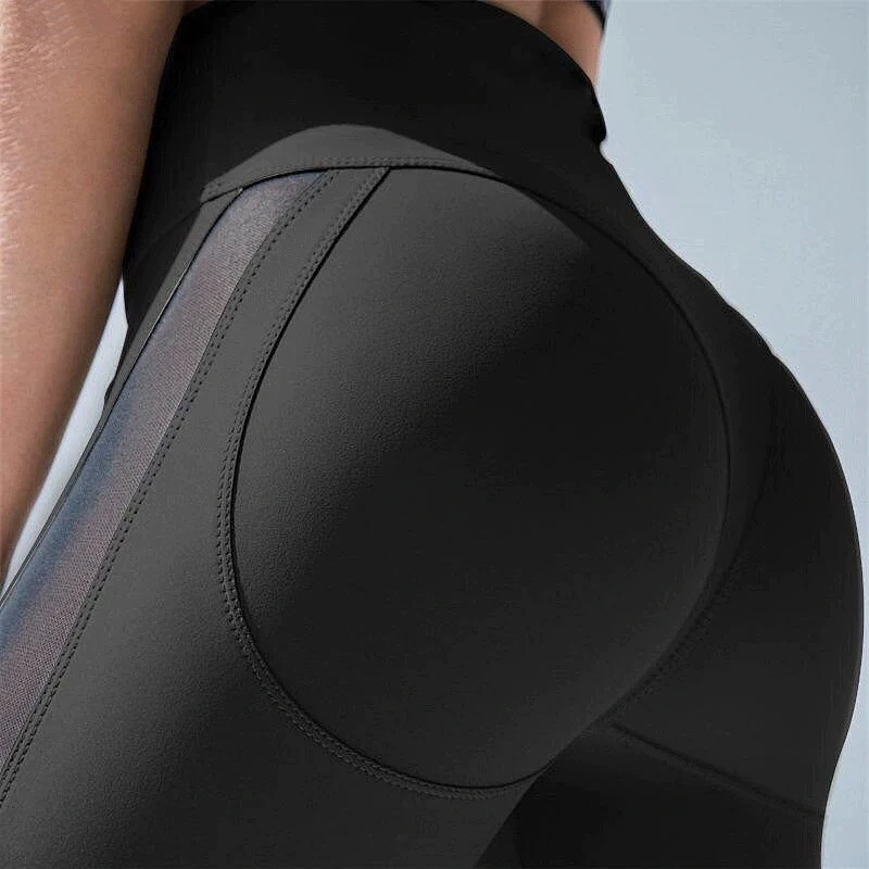 Ladies quick drying hip body shaper running yoga pants
