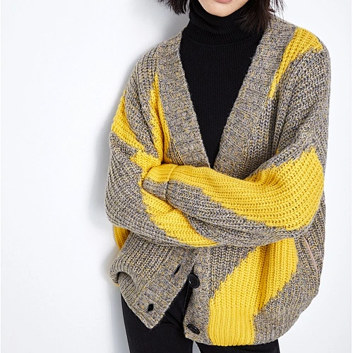 Ladies cardigan sweater coat