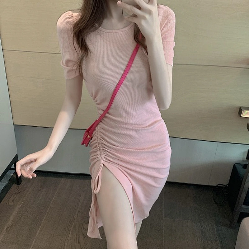 ladies drawstring dress skirt