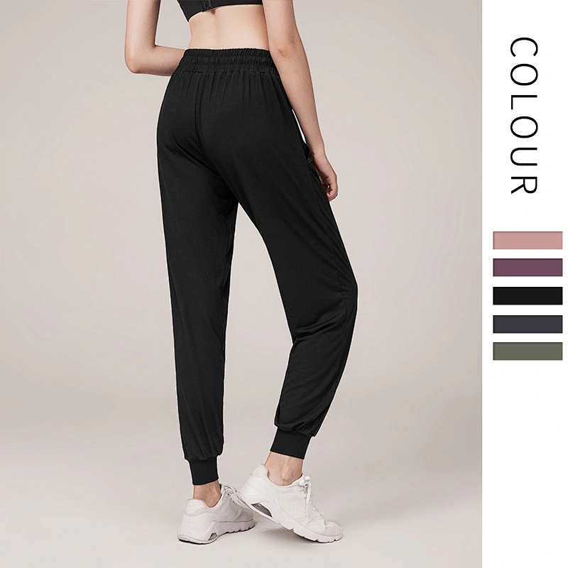 Ladies fast dry Sport Loose Pants Gym running yoga pants