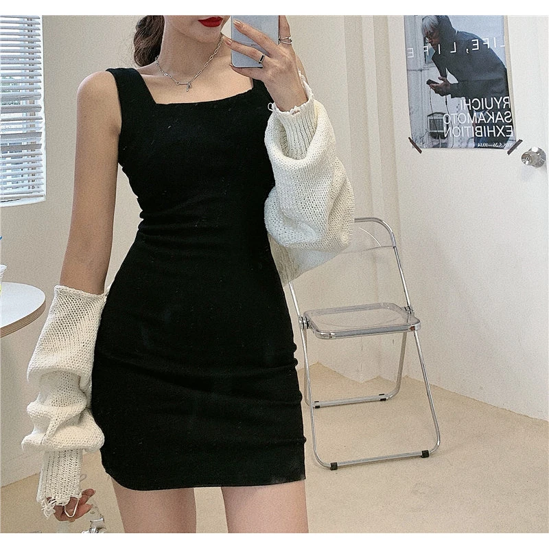 Ladies casual knit suit