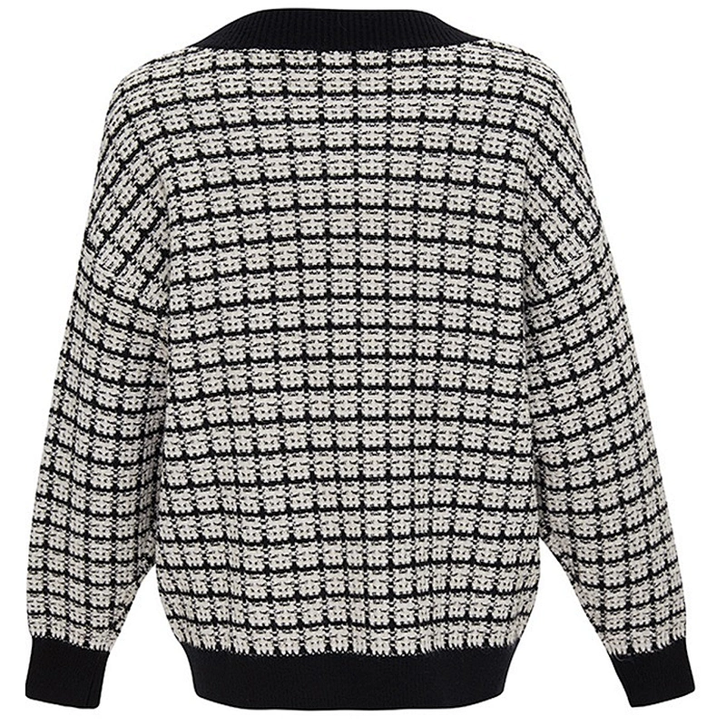 Ladies knit sweater coat