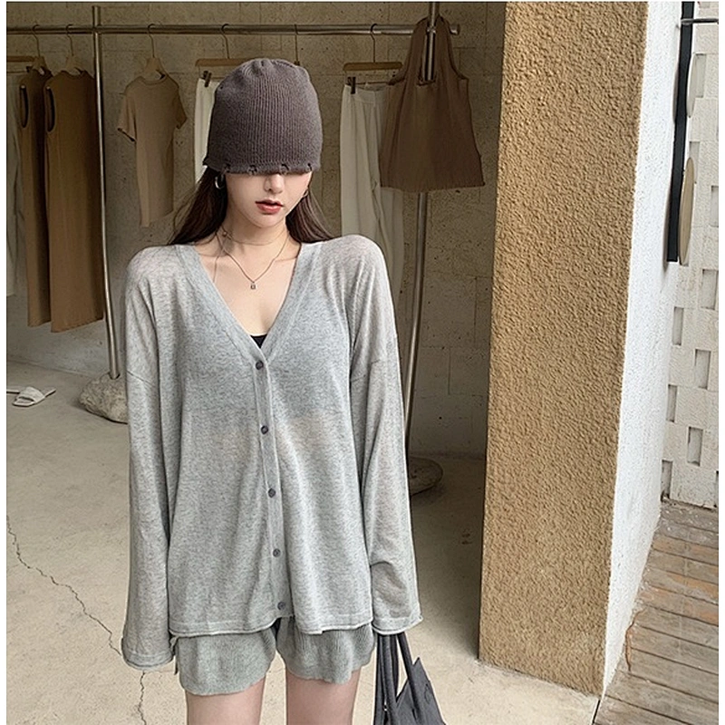 Ladies knit sweater suit