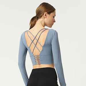 Ladies Long sleeve tops Sports Shirts