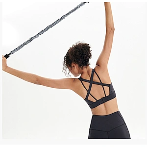 Ladies sexy back steelless shape active yoga bra