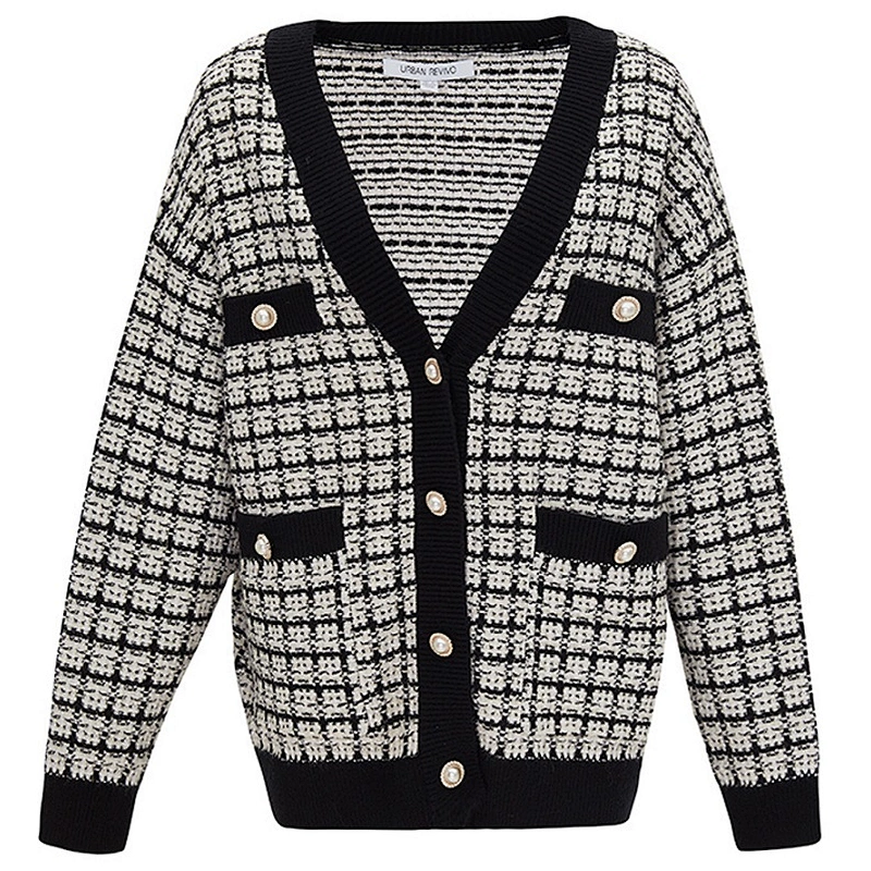 Ladies knit sweater coat