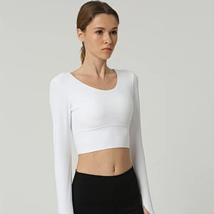 Ladies Long sleeve tops Sports Shirts