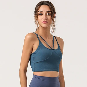 Ladies active tops gym vest, Sport Fitness underwear yoga bra