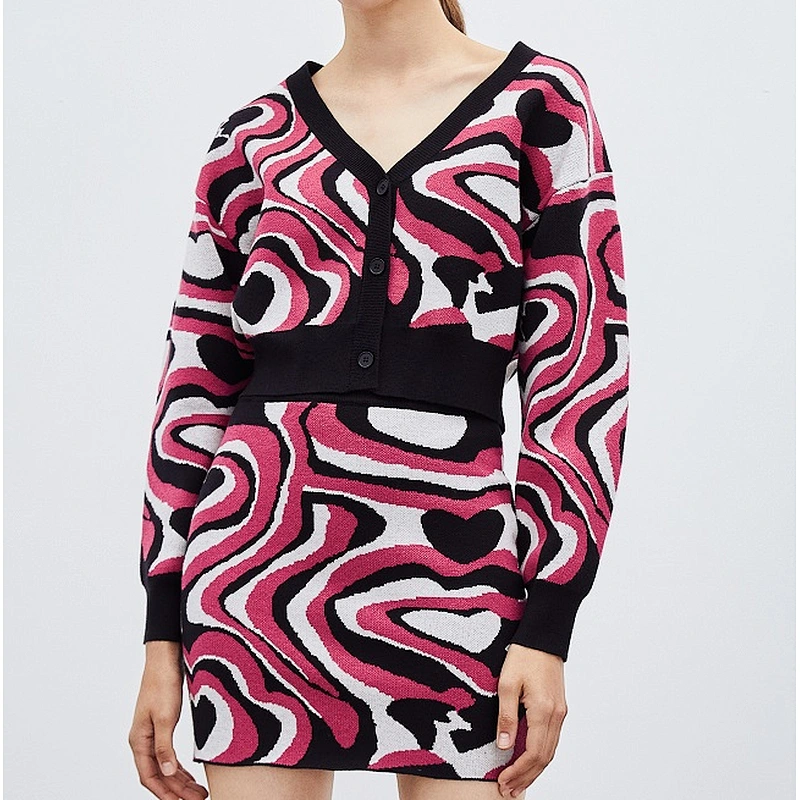 Ladies cardigan sweater coat