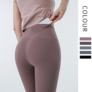 Ladies knit gym shape Sport Loose Pants Gym running yoga pants