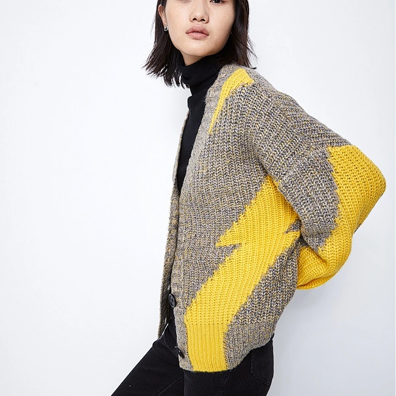 Ladies cardigan sweater coat