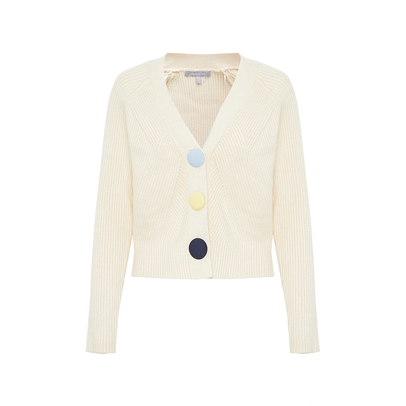 Ladies knit restore cardigan sweater