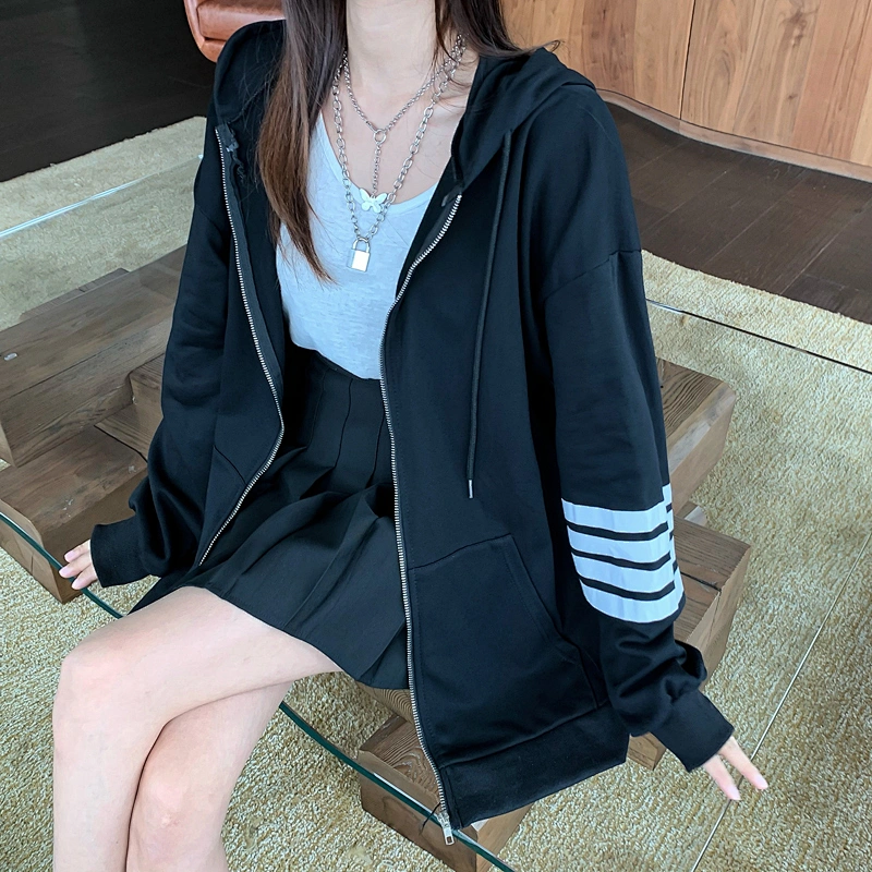 Ladies casual knit jacket