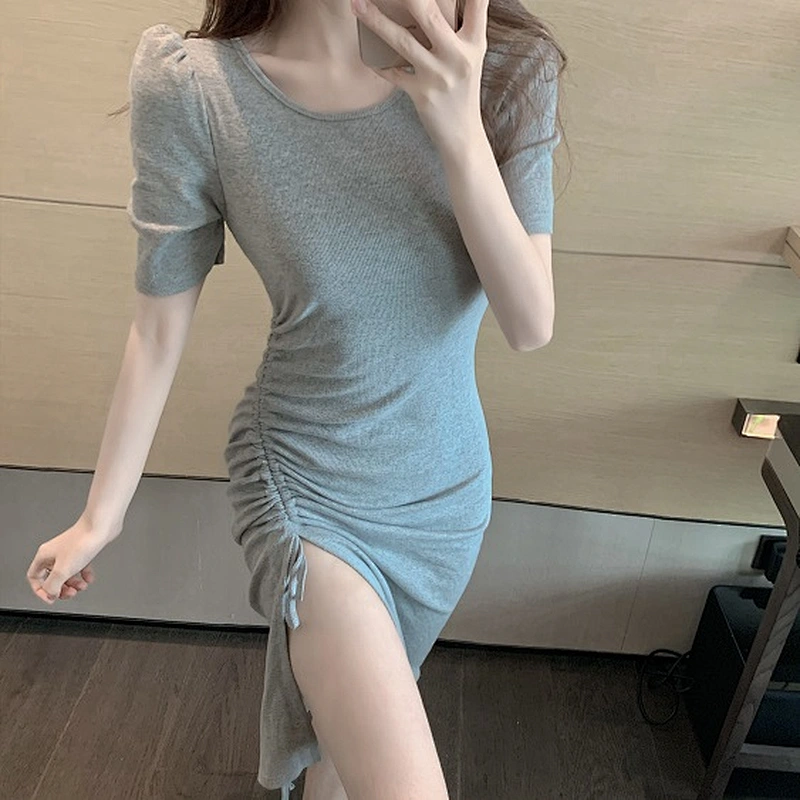 ladies drawstring dress skirt