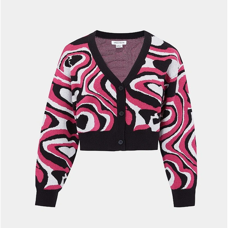 Ladies cardigan sweater coat