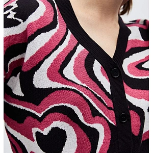Ladies cardigan sweater coat