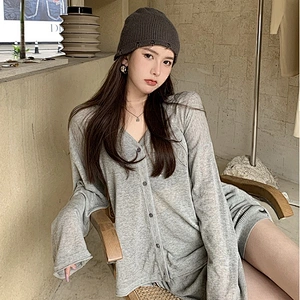 Ladies knit sweater suit