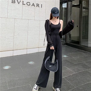 Ladies casual knit suit