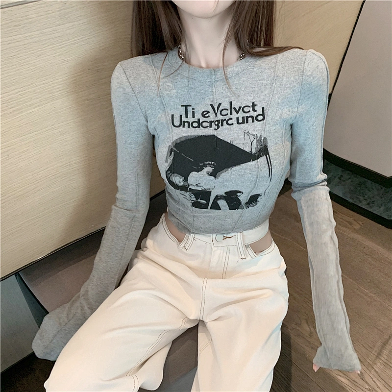 Ladies knit top shirt