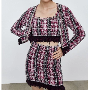 Ladies fashion knit 3pcs set