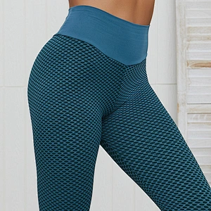 Ladies gym hip shape seamless leggings
