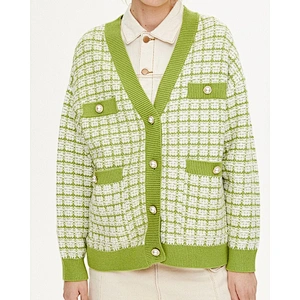 Ladies knit sweater coat