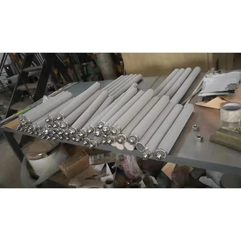 Porous Powder Filter Parts Sintered Metal Filter