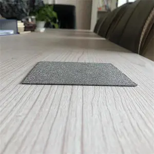 Manufacture Of Titanium Porous Plates For Marine And Mechanical Filters