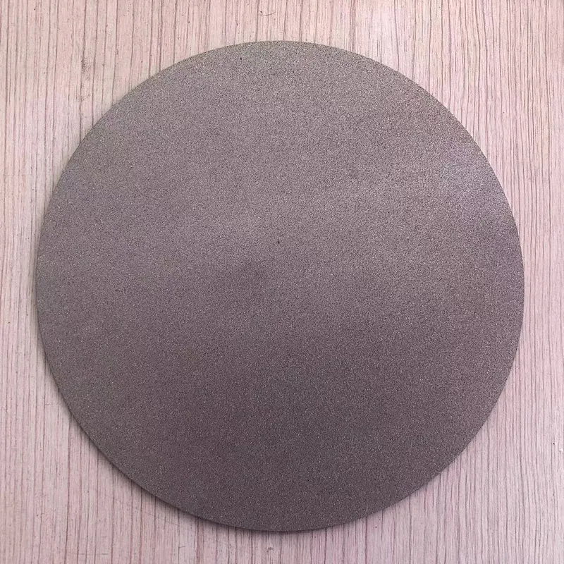 Porous Titanium Sintered Plates for Water Filter