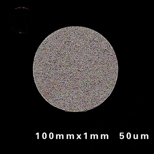 Titanium Powder Sintered Disc Porous Filter