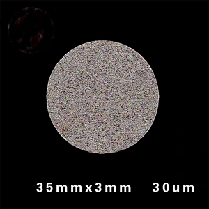 Titanium Powder Sintered Disc Porous Filter
