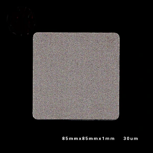 Titanium Powder Sintered Porosity Plates