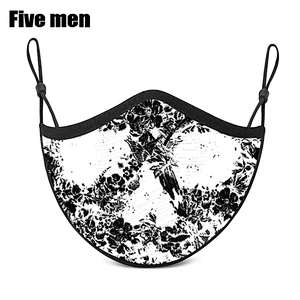 Five Men Silver Ion Perfectly Fits the Face Party Mouth Cover