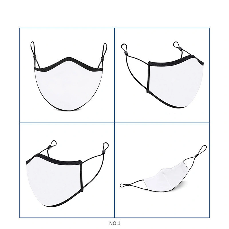 Five men new fashion sport wear reusable silver ion cotton face mouth cover