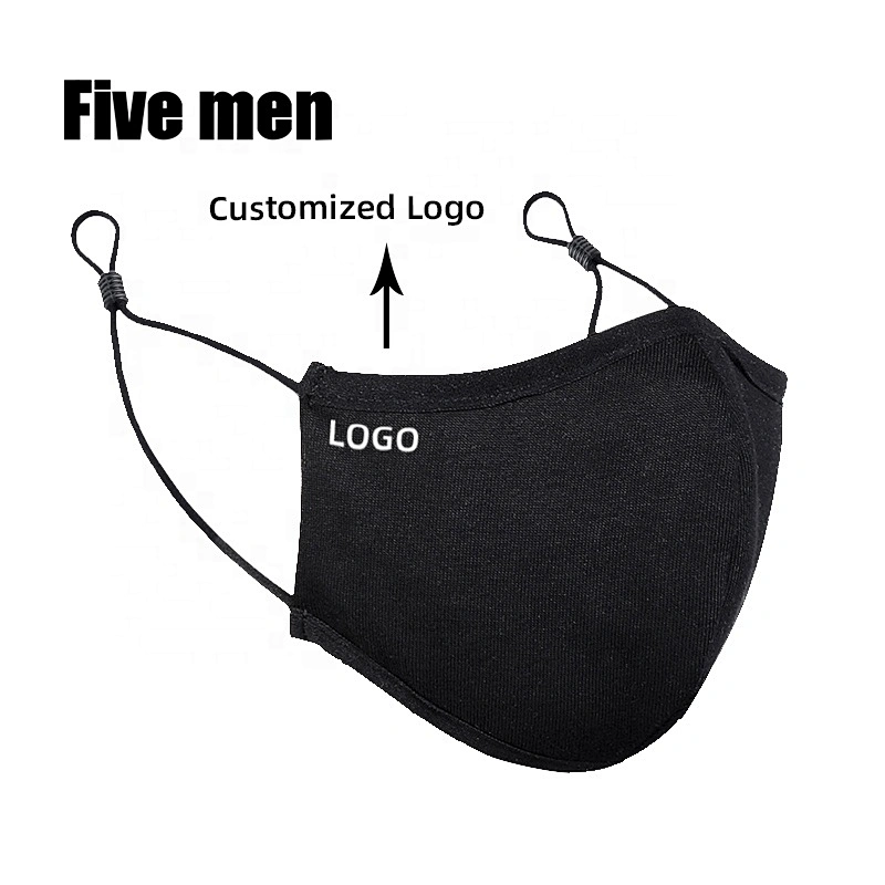 Five men silver ion cotton personalization sport wear fashionable and washable party face cover