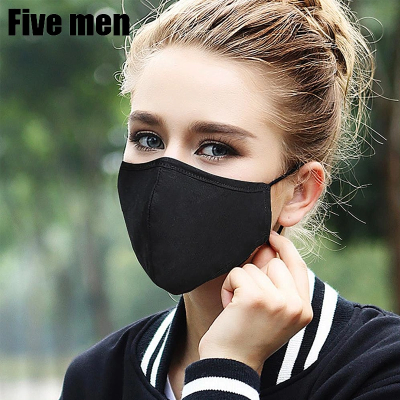 Five men wholesale reusable washable fashion party sublimated face cover