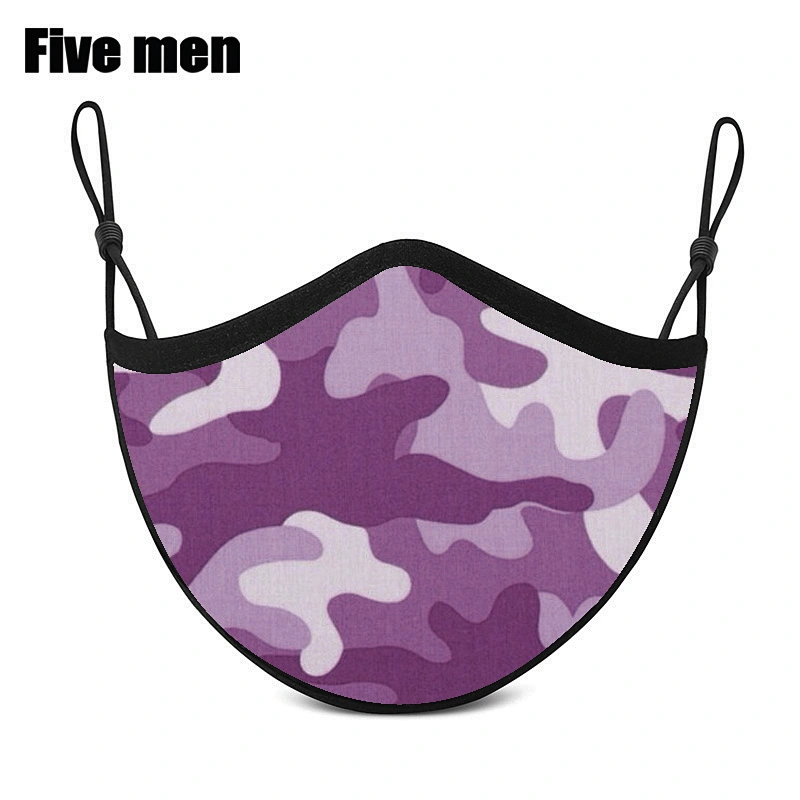 Five Men International Sport Wear Face Cover Silver Ion Cotton Reusable Face Cover
